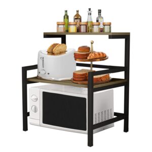 Urban Decor Storage Shelf | Microwave Dish Rack | Kitchen Shelf | Microwave, Oven, Seasoning Dish Rack | Kitchen Organizer - Image 4