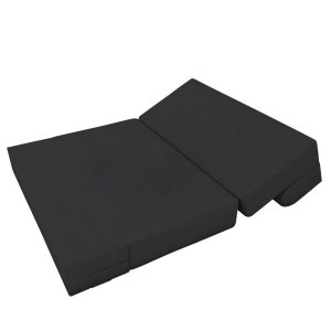 Urban Decor Sofa Cum Bed for Home-Jute Fabric with Cushion - Image 3