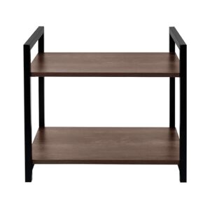Urban Decor Microwave Kitchen Oven Rack Microwave Shelf Double Layer Home Oven Rack Rice Cooker Rack Salt Shaker Seasoning Storage Rack - Image 6