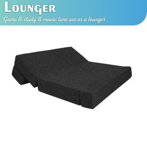 Urban Decor Sofa Cum Bed | Folding Bed Cum Sofa with Cushion Jute Fabric for Living Room - Image 7