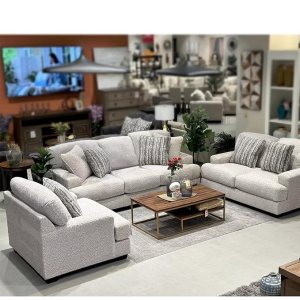 Urban Decor White Modern 3+2 Seater Sofa Set – Stylish Comfort for Your Living Room - Image 1