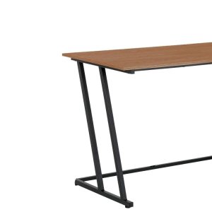 Urban Decor Z-Shaped Engineered Wood Computer Desk | Stylish Workstation for Home & Office | Writing, Drafting & Study Table with Sturdy Design - Image 6