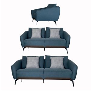 Urban Decor Light Grey Modern 3+2 Seater Sofa Set for Living Room - Image 9