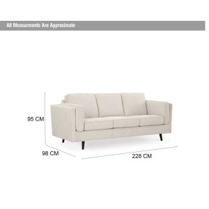 Urban Decor Latest Attractive Five Seater Sectional Sofa Set (3+2) Lounger Room - Image 11